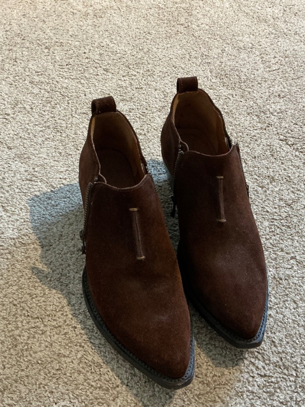 Frye Ankle Cowboy Boots